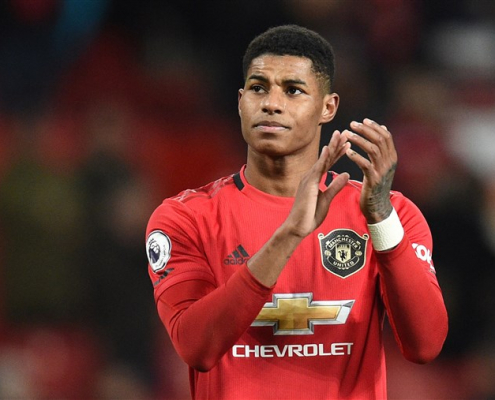 Social media influencer Marcus Rashford