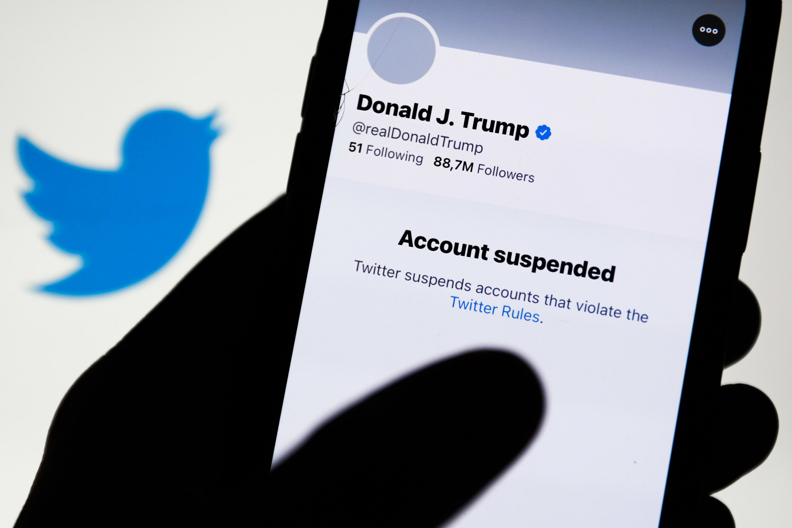 Fake news & Click bait - Trump banned from Twitter