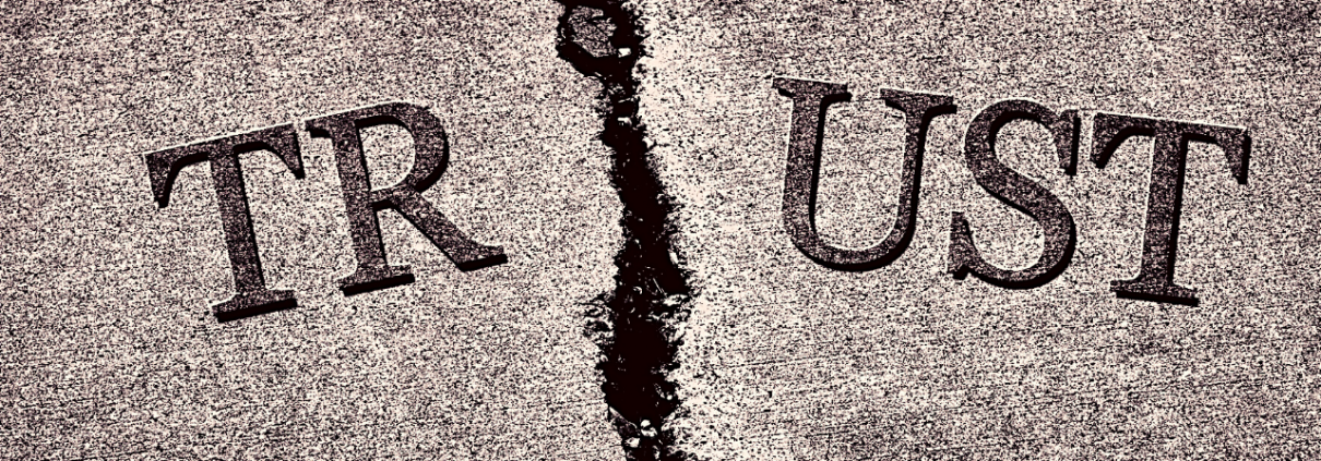 Broken trust with the media